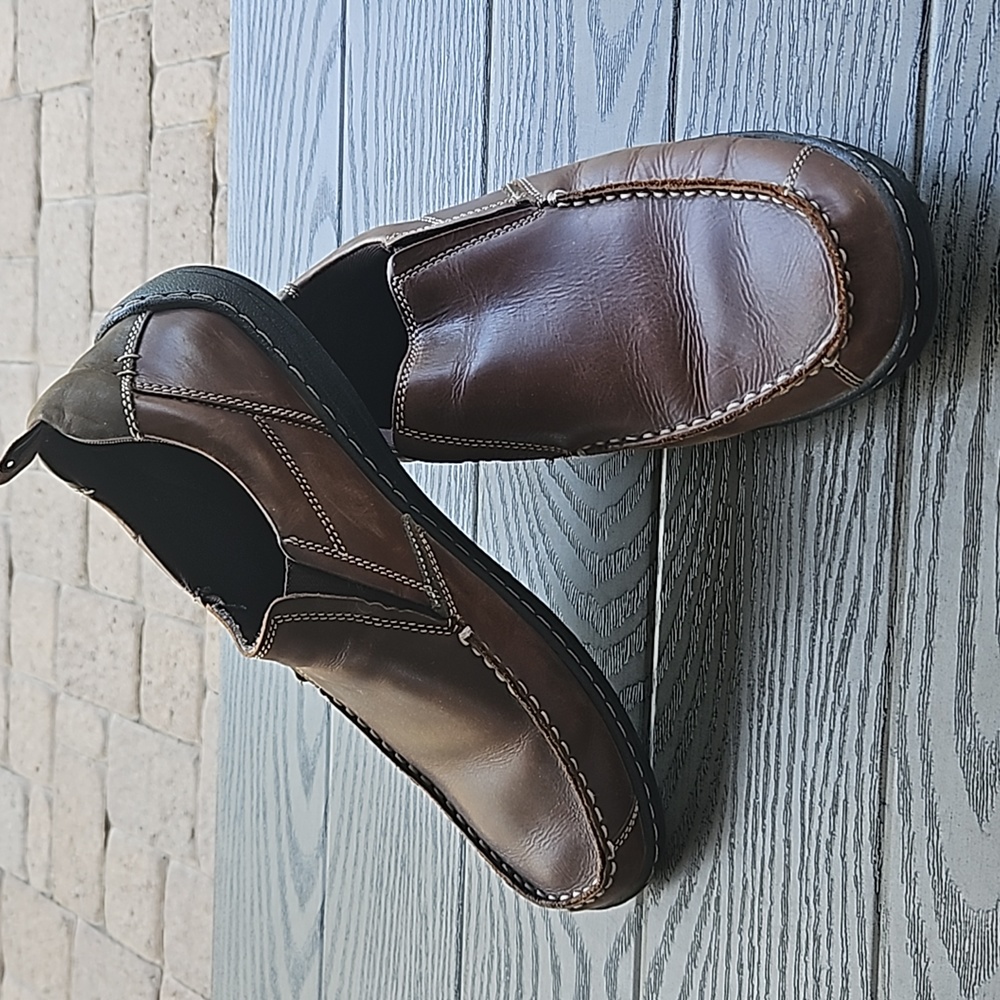 Hushpuppy Brown Leather Loafer Men's size 15